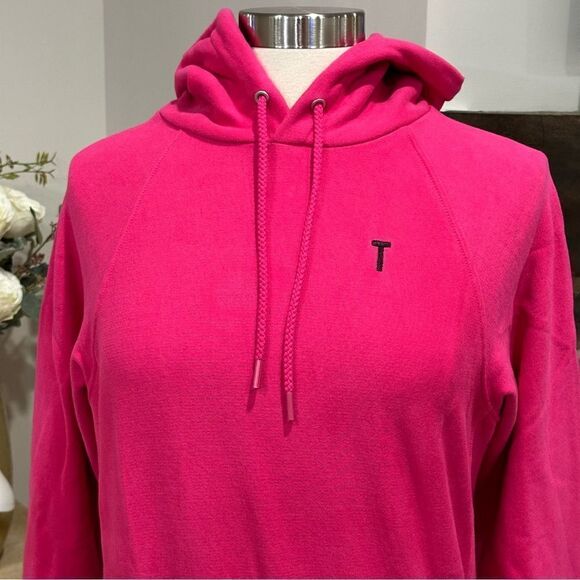 THAKOON Women’s Sweatshirt Hoodie in the Size XSmall in Hot Pink Color - Picture 6 of 13